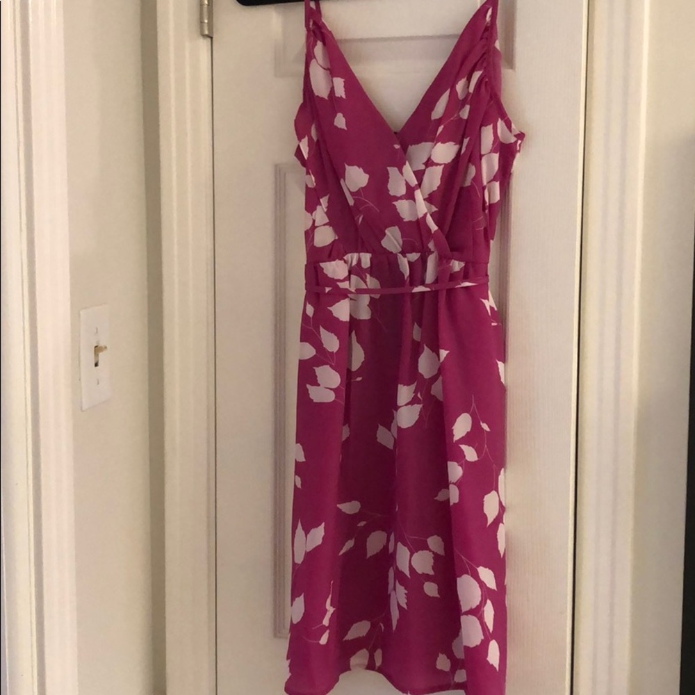 Pink, floral Yumi Kim Spaghetti Strap Dress